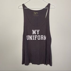 Show Me Your MuMu Black Tank Top